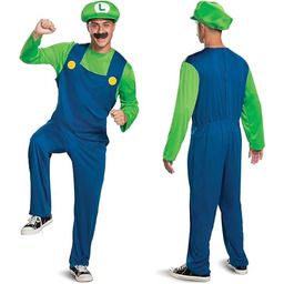 DISGUISE Super Mario LUIGI CLASSIC ADULT M (38-40)