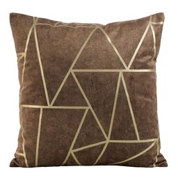 Eurofirany Poszewka blink 29 45x45 cm ciemnobrązowy