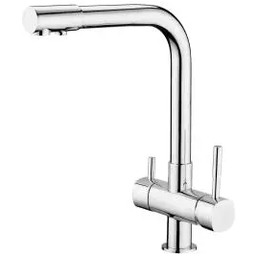 Deante BCH 065M Chrom Mosiądz Bateria kuchenna
