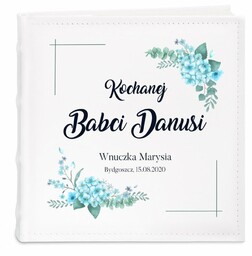 Album na zdjęcia z nadrukiem dla babci