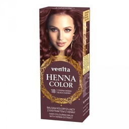 VENITA HENNA COLOR BALSAM NR 18 CZARNA WIŚNIA