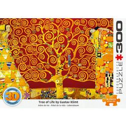 Puzzle 3D, Tree of Life by Klimt, 300