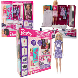 Barbie Zestaw studio projektowe zestaw do szycia ubranek