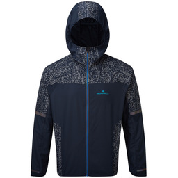 RONHILL Kurtka biegowa męska LIFE NIGHTRUNNER JACKET granatowa