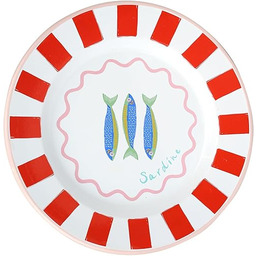 Talking Tables Bon Appetit Ręcznie wykonany emaliowany talerz