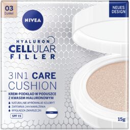 Nivea Cellular Hyaluron Filler 3w1 Care Cushion, przeciwzmarszczkowy