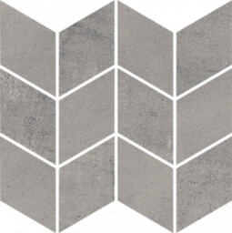 Paradyż SPACE GRAFIT MOZAIKA CIĘTA ROMB BRAID MAT.