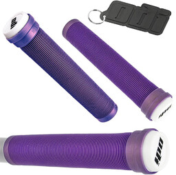 Chwyty ODI Longneck SLX (Flangeless) purpurowe (metalizowany fiolet),
