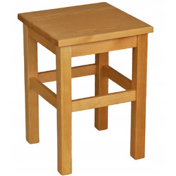 Taboret Kuchenny Stołek Prosty Nowoczesny olcha