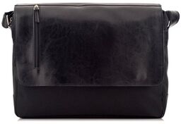 Torba do Pracy Męska Elegancka Czarna BV17