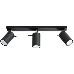 Plafon RING 3L czarny SL.0093 - Sollux