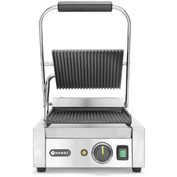 GRILL ELEKTRYCZNY KONTAKTOWY PŁYTY RYFLOWANE HENDI 1800