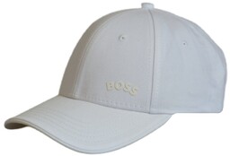 Czapka z daszkiem Hugo Boss Bold-Curved Biała -