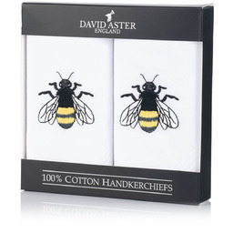 Chusteczki męskie haftowane Pszczółki HR-42