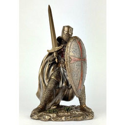 Figurka rycerza templariusz z mieczem veronese