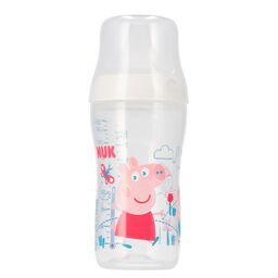 NUK Perfect Match, butelka antykolkowa ze smoczkiem silikonowym,