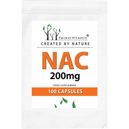 Forest Vitamin, NAC 200mg, Suplement diety, 100 kaps.