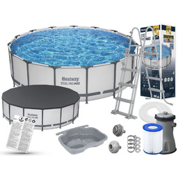 Basen Bestway 457x122 Ogrodowy Stelażowy 56438