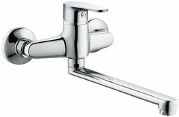 DEANTE Bateria umywalkowa ścienna CHABER chrom BGC_050M !