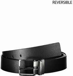 CALVIN KLEIN BLACK MĘSKI SKÓRZANY PASEK