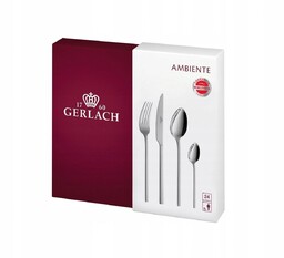 Gerlach Ambiente Zestaw sztućców 24 el. połysk
