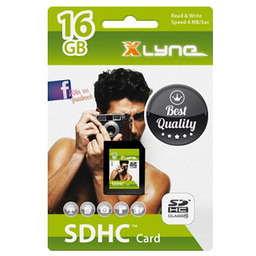 XLYNE 7216000-3 Class 4 SDHC 16 GB karta