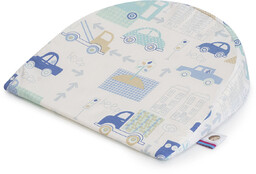 Badum, Poduszka klin do wózka/gondoli, Autko Niebieskie
