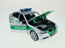 Welly Bmw 330I E90 Polizei 1:24 Samochód Nowy