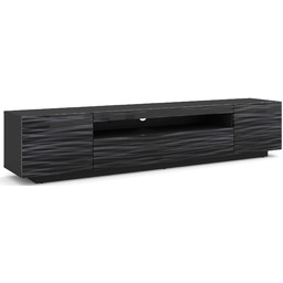 Edinos Czarna szafka RTV stojąca lub wisząca E8-D81