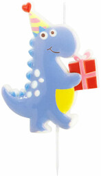 Świeczka urodzinowa Dinozaur - 9,7 cm - 1