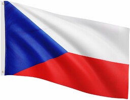 FLAGA CZECH CZESKA 120x80 CM NA MASZT CZECHY