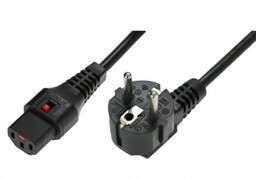Digitus Kabel połączeniowy zasilający blokada IEC LOCK 3x1mm2