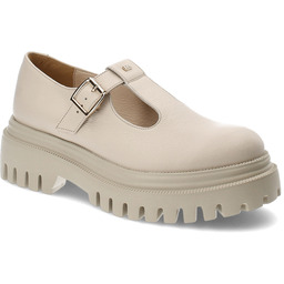 Karino Szare Półbuty Modne Obuwie Damskie