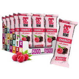 BERAW Baton węglowodanowy Energy Malinowy (15 x 40