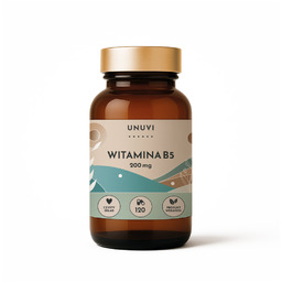 UNUVI - Witamina B5 Kwas pantotenowy 200 mg