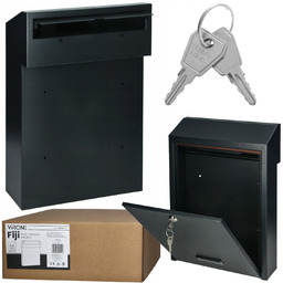 Skrzynka Na Listy Przelotowa Dwustronna Na Ogrodzenie C4