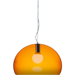 Kartell FL/Y, Suspension Lamp, kolor pomarańczowy