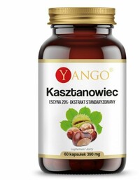 YANGO Kasztanowiec - 20% escyny (60 kaps.)