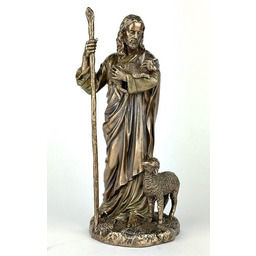 Przepiękna Figurka Jezus Chrystus Pasterz