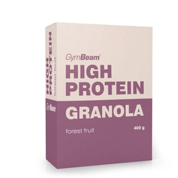 GymBeam Granola wysokobiałkowa 400 g owoce leśne