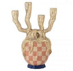 Bloomingville MEDUSA Świecznik Czteroramienny / Złoty