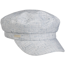 Czapka żeglarska Summer Tweed by Seeberger, jasnoniebieski, One
