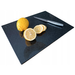 Deska Do Krojenia Kuchenna Granitowa do Kuchni Czarny