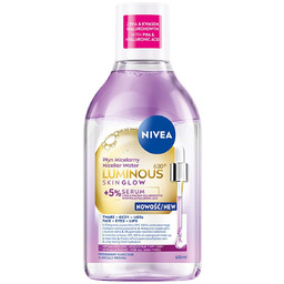 NIVEA Luminous 630 Skin Glow płyn micelarny 5%