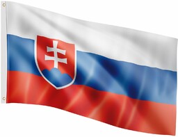 FLAGA SŁOWACJI SŁOWACKA 120x80CM NA MASZT SŁOWACJA