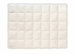 Kołdra puchowa 90% 180x200 Silver ciepła 1440g biała