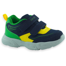 Wygodne buty sportowe na rzep BARTEK 11043004 Granatowe