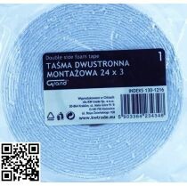 Taśma dwustronna piankowa 24/3 GRAND /130-1216/