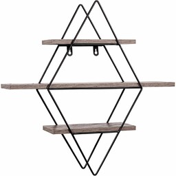 METALOWA PÓŁKA REGAŁ KARO WISZĄCY ŚCIENNY LOFT