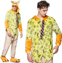 KOMBINEZON JEDNOCZĘŚCIOWY PIŻAMA KIGURUMI ONESIE DRES ZWIERZOGRÓD LIS